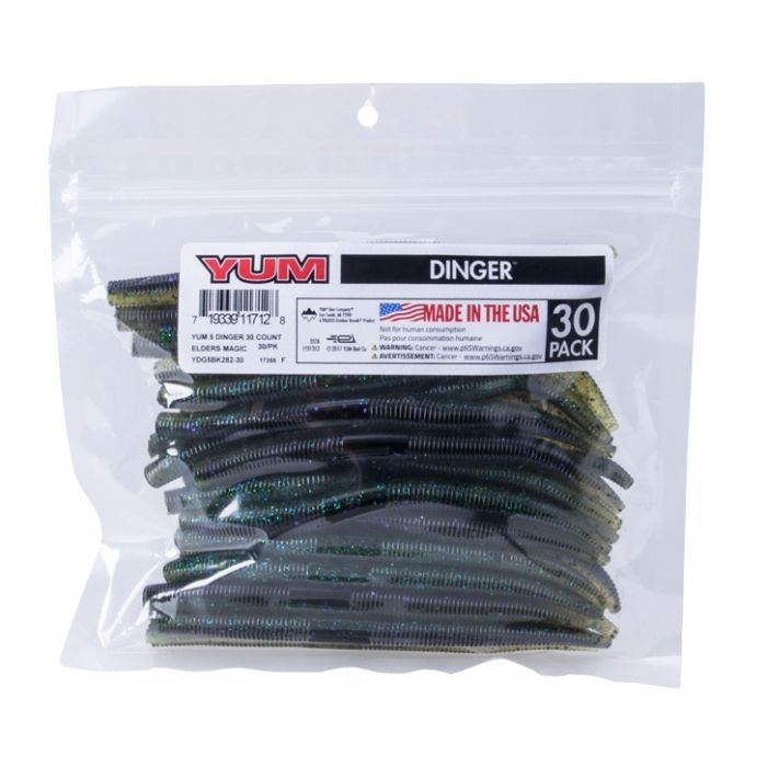 Yum Dinger Worm 5" - Bulk Pack