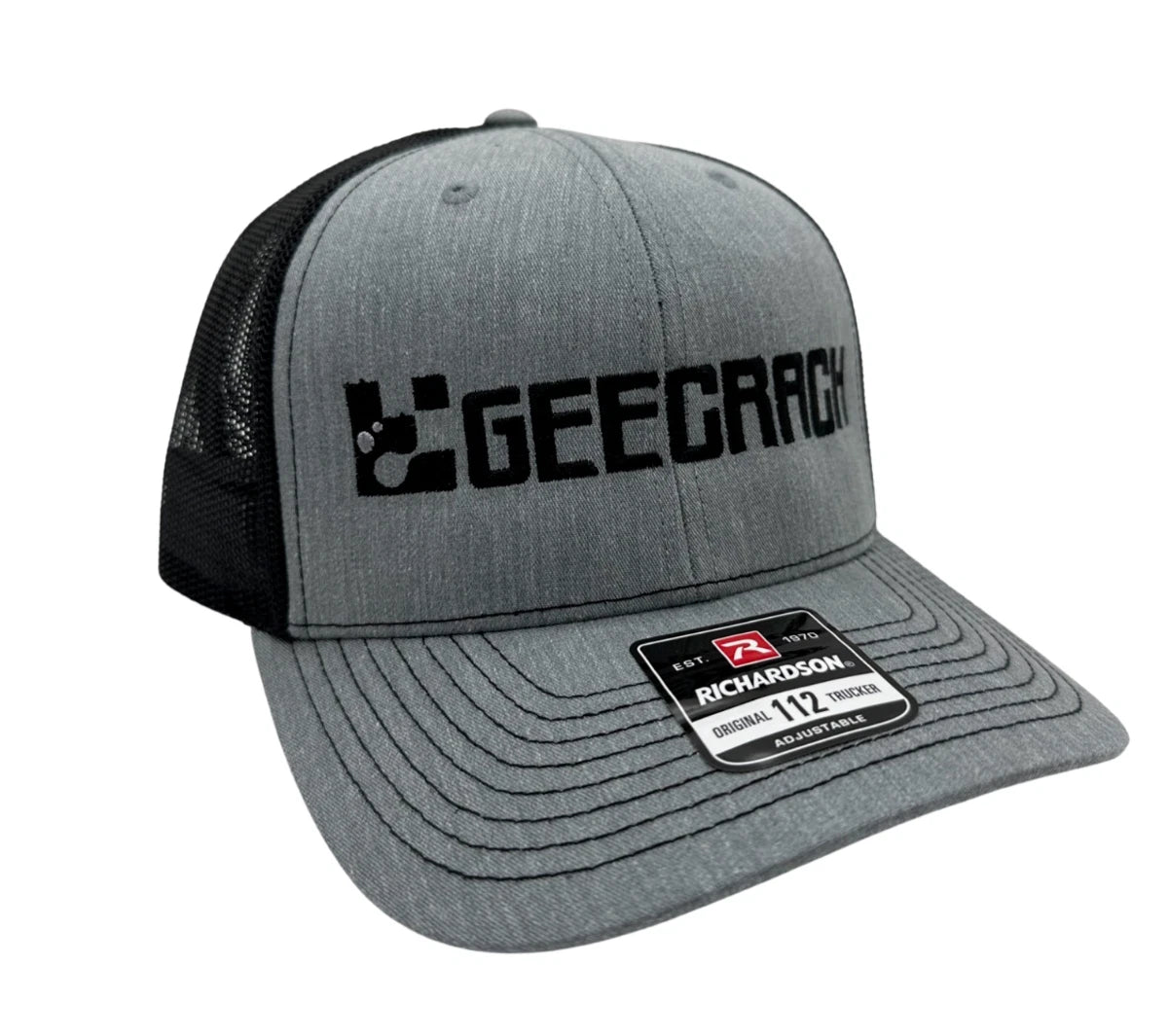GeeCrack Richardson 112 Logo Hat