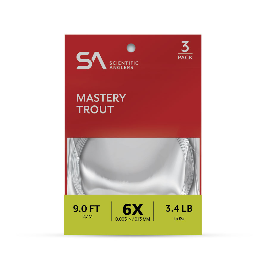 Scientific Anglers Mastery Trout Leader 3 Pack
