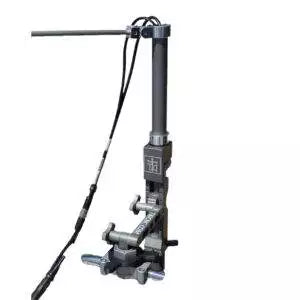 Black TKI 72" CARBON FIBER LIVE TRANSDUCER KIT w/Round rail base 7/8" PN: 635-100907-141 (Copy) marine electronics component for fishing tackle installation.