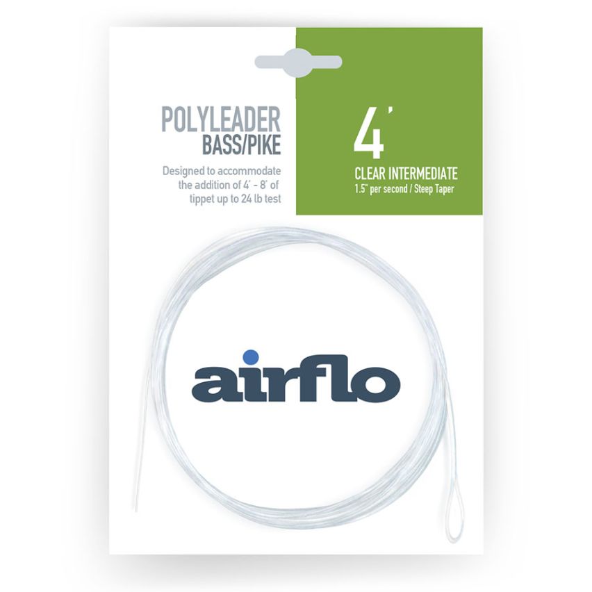 Airflo Polyleaders Bass/Pike 4ft.