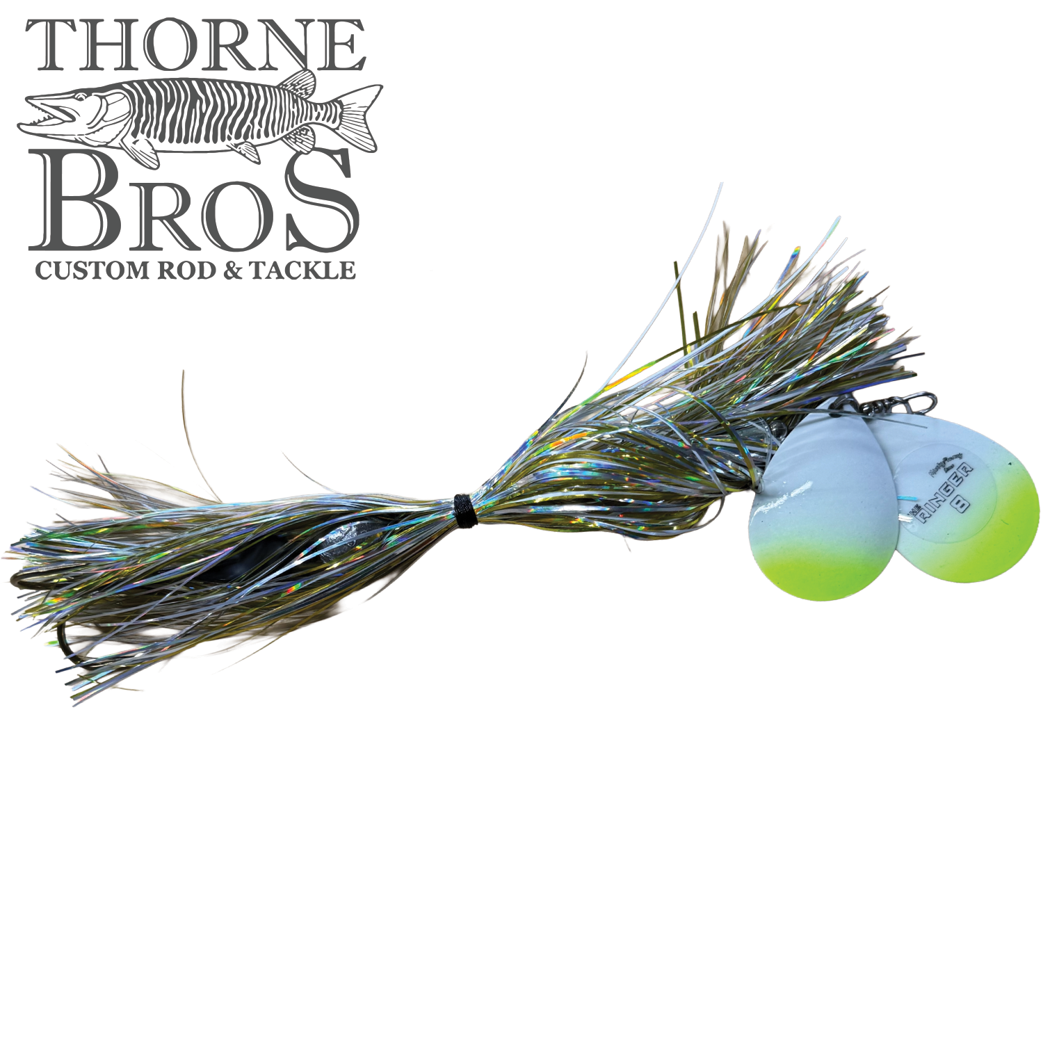 Musky Frenzy The Ringer 8: Thorne Bros. Custom Colors