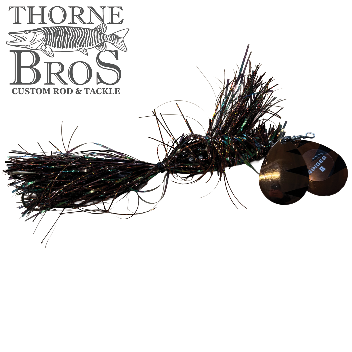 Musky Frenzy The Ringer 8: Thorne Bros. Custom Colors