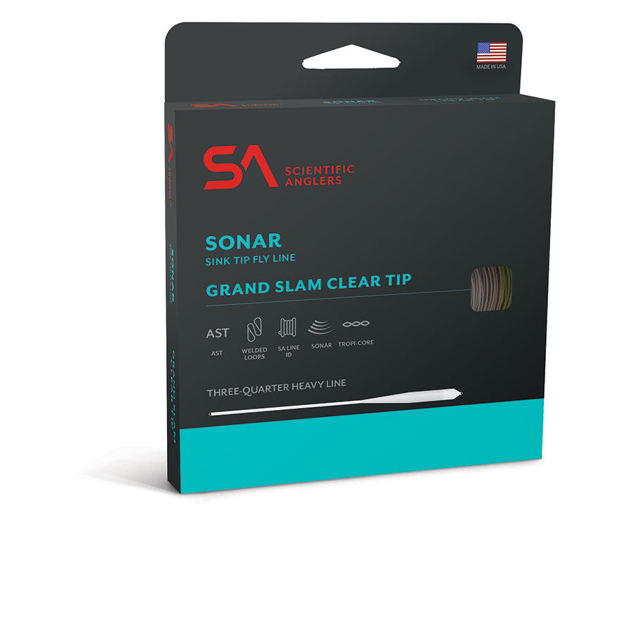 grand slam tackle box Scientific Anglers Sonar Grand Slam Clear Tip Fly Line WF12F/I