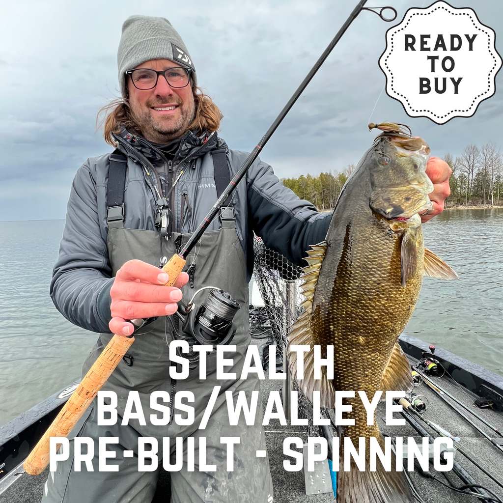 bass fishing rods and reels south africa Thorne Bros Stealth Bass/Walleye Using bread as bait Overflow Hook:Silver 2/0