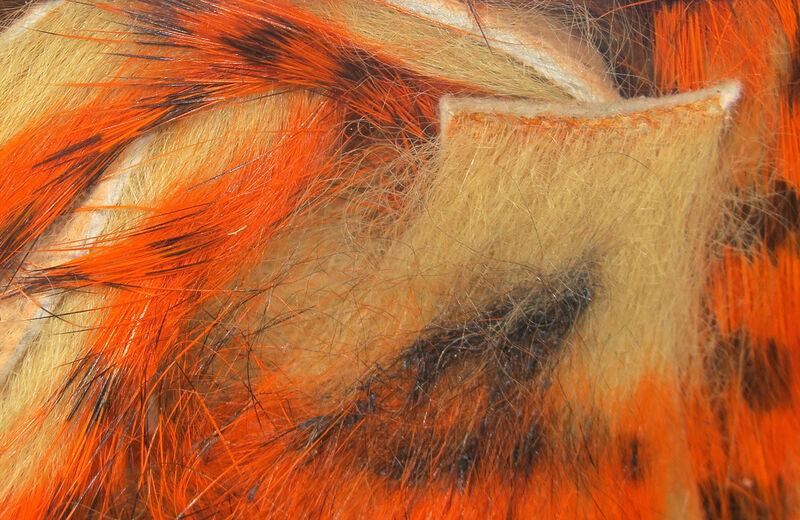 Hareline Crosscut Rabbit Strip - Tiger Bar