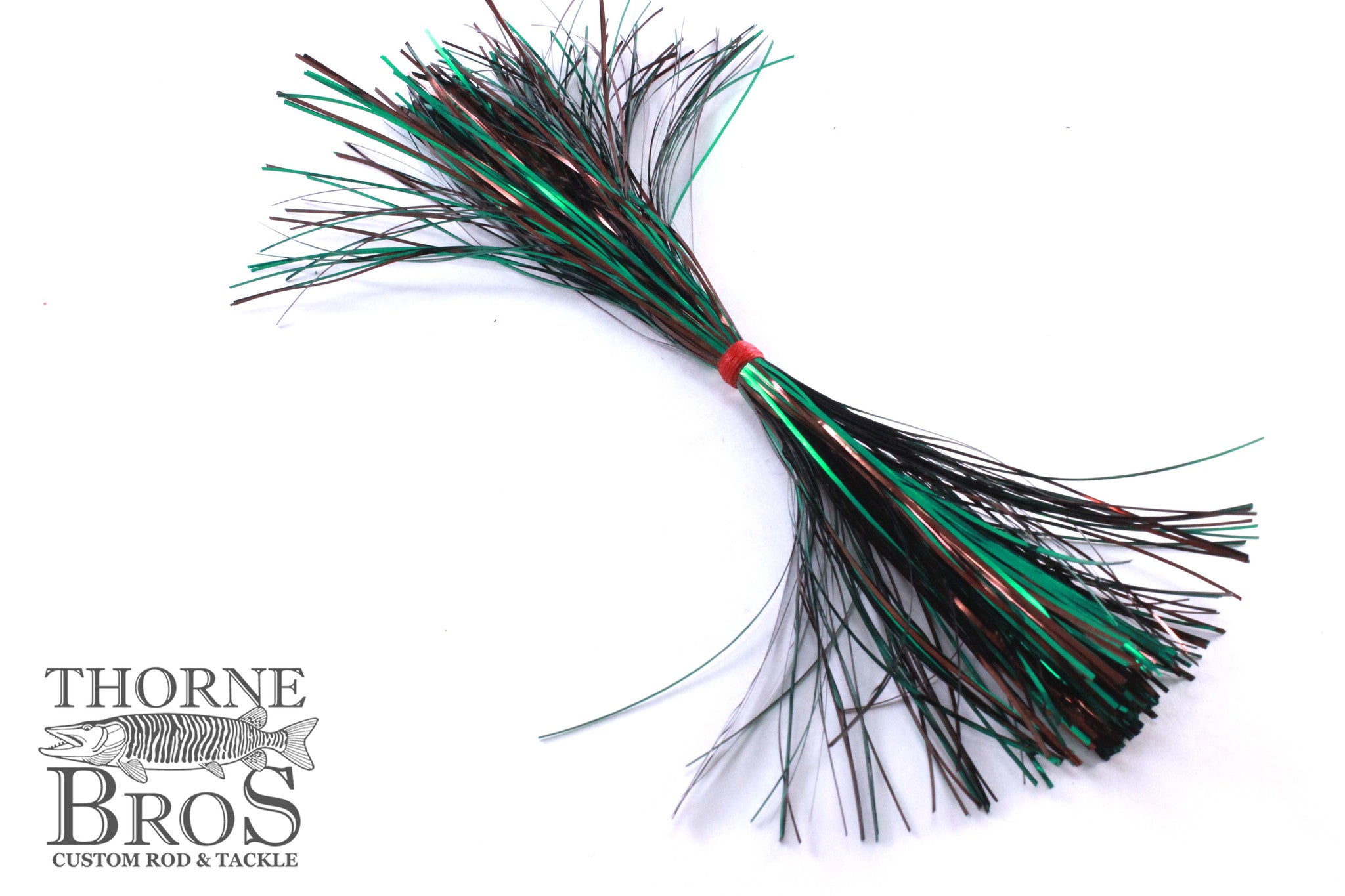 Skirt-Thorne Brothers Pre-Tied Tinsel Skirt-Magnum Tinsel (7359379713)