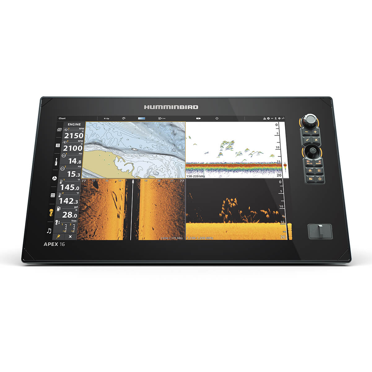 Humminbird APEX 16 MSI+ CHARTPLOTTER 411500-1