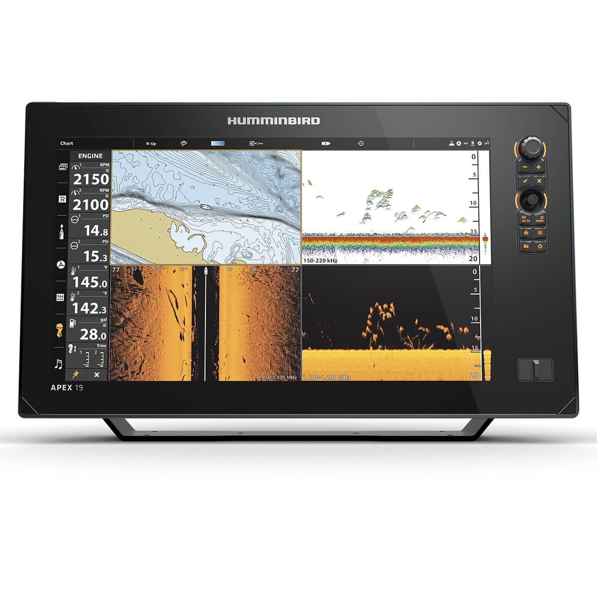 Humminbird APEX 19 MSI+ CHARTPLOTTER 411240-1
