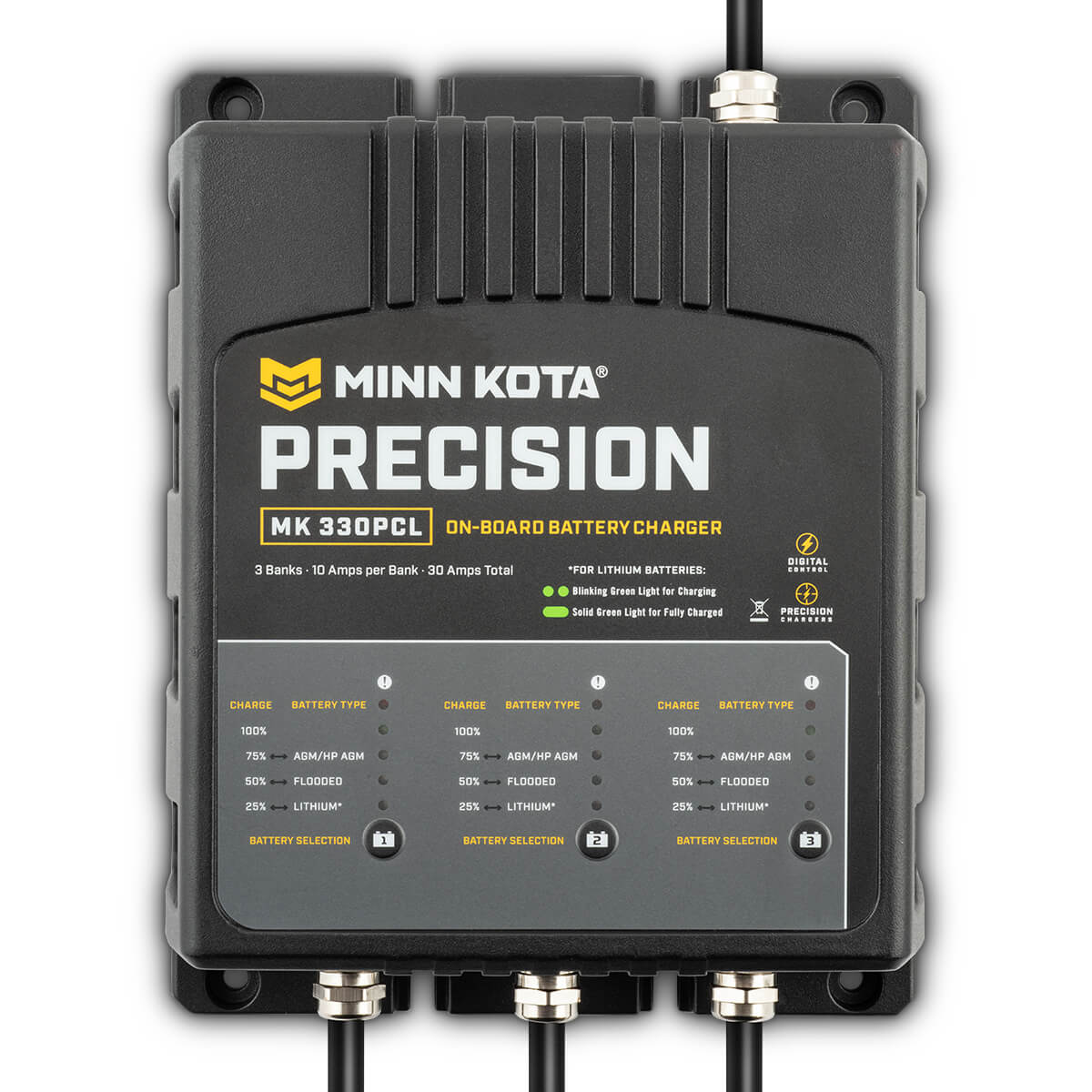 Minn Kota MK-330PCL Charger (Precision Lithium)