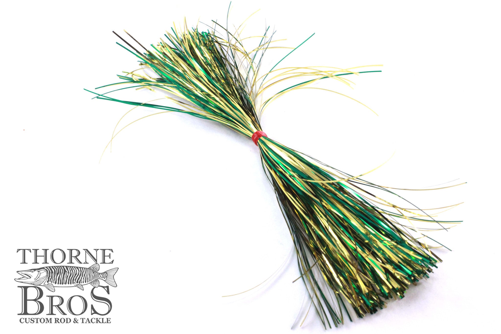 Skirt-Thorne Brothers Pre-Tied Tinsel Skirt-Magnum Tinsel (7359379713)