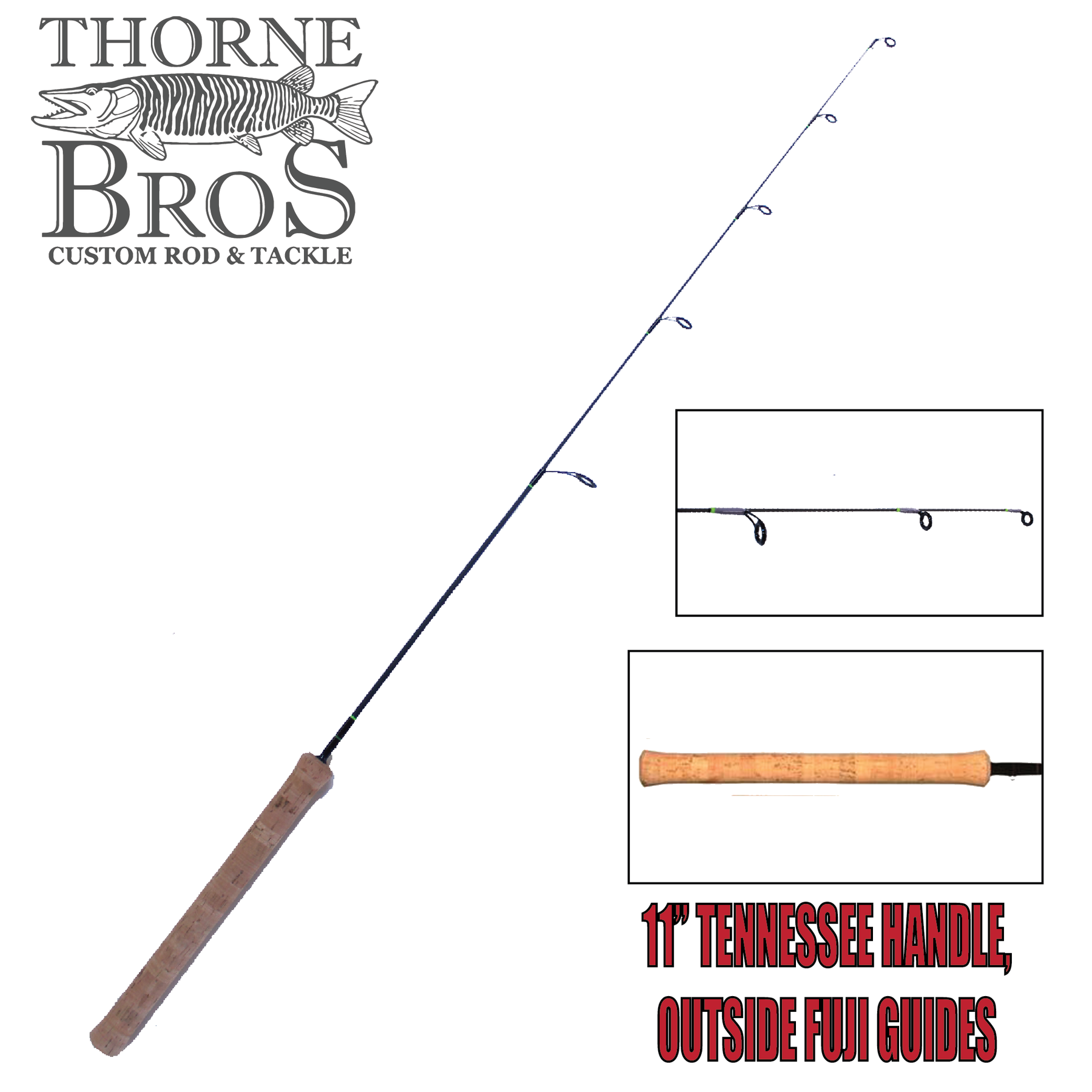 Thorne Brothers Custom Ice Rod -  Professional Graphite Options (7558178241)