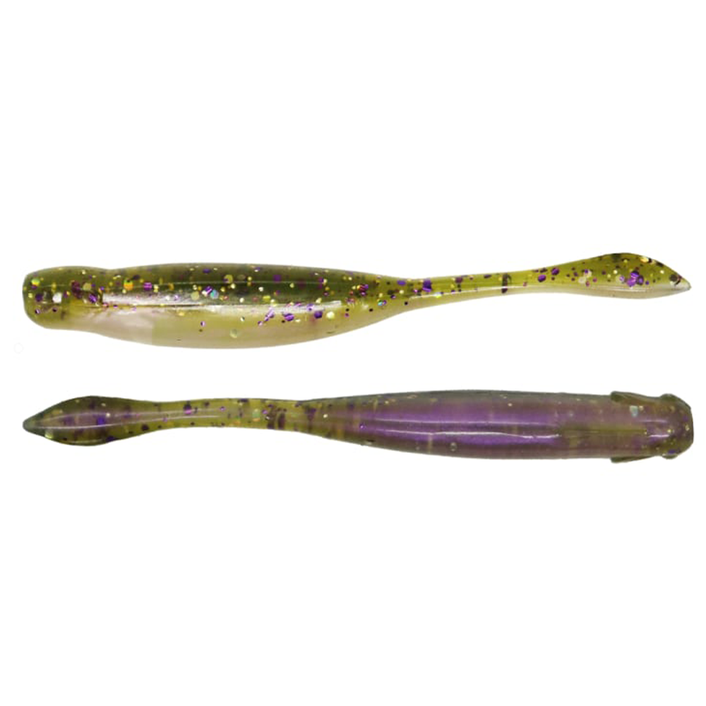 drop shot fishing lures X-Zone Hot Shot Minnow 3.25 inch Drop Shot 8 pack Gallant's Gas