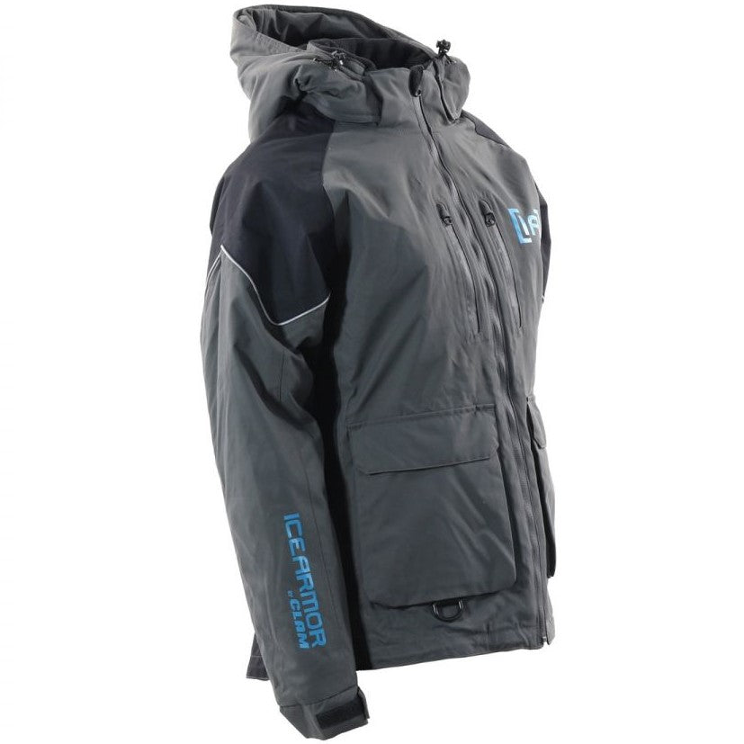 Ice Armor Women's Rise Float Parka - Black/Gray/Teal