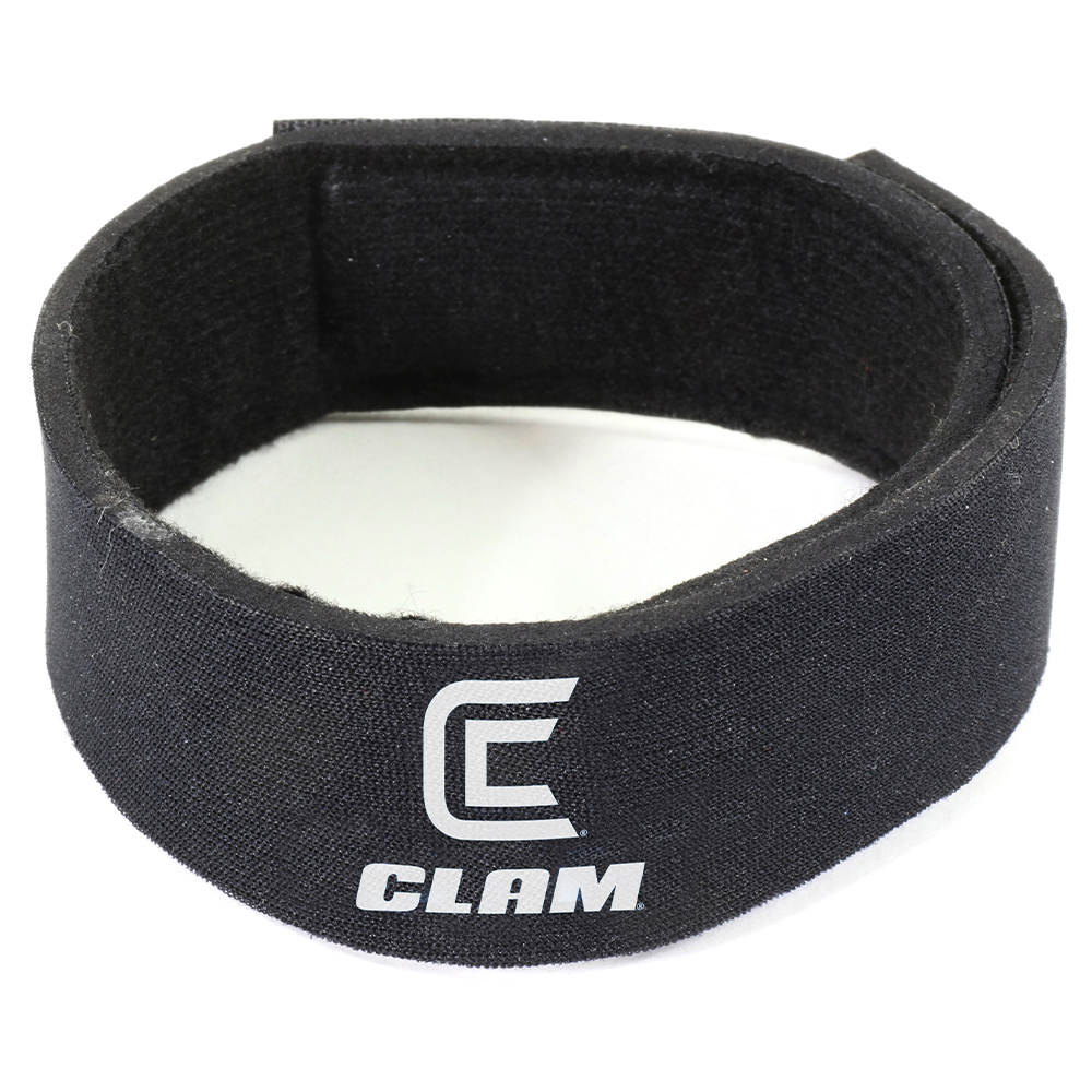 Clam 16886 Tip Up/Rattle Reel Spool Wrap - Black, 2 Pack