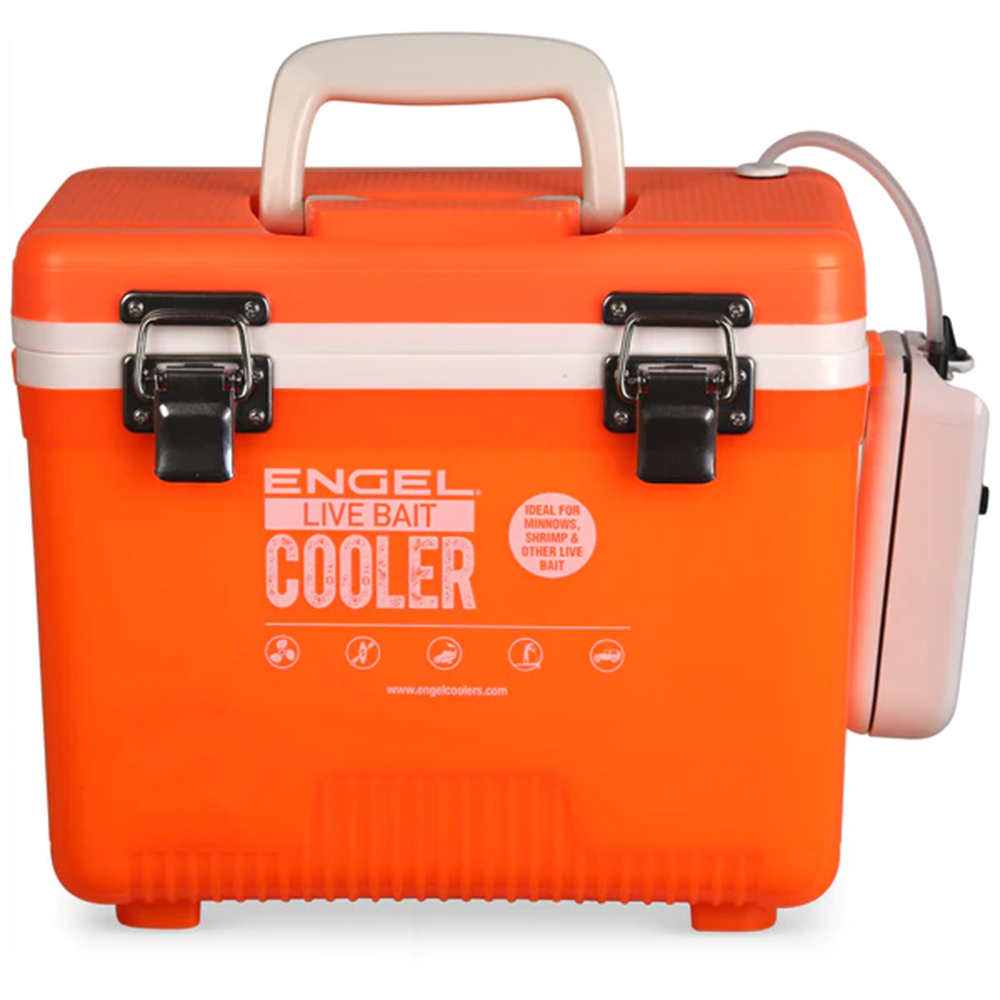 Engel Live Bait Cooler - 7.5 Qt. Orange