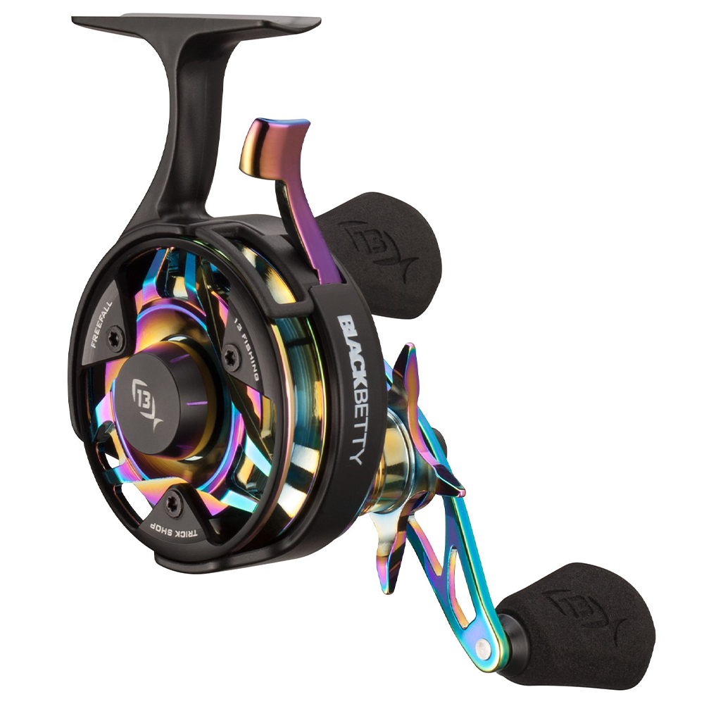 13 Fishing Freefall Carbon Trick Shop Inline Ice Reel