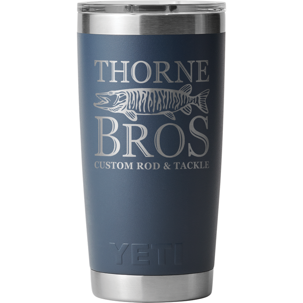 Yeti Thorne Bros. Logo Rambler 20oz. Tumbler - w/ MagSlider Lid