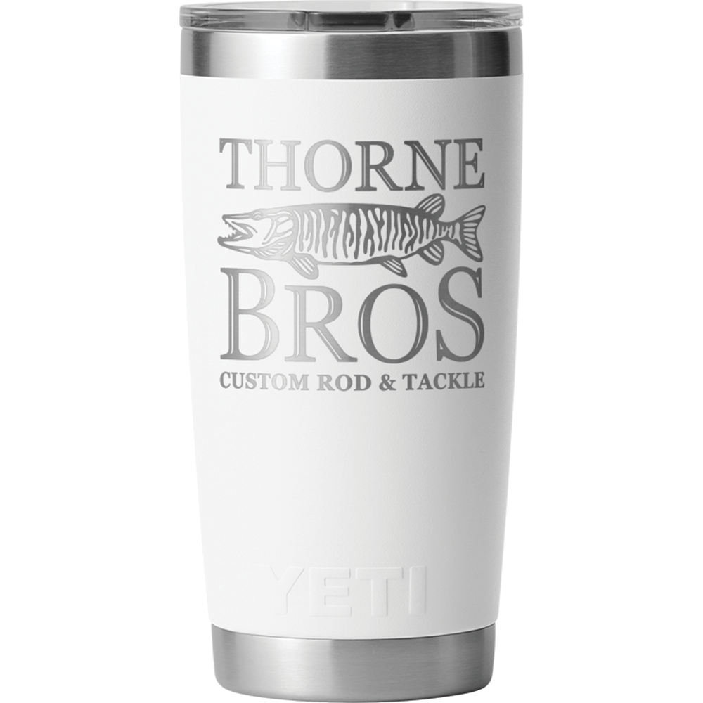 Yeti Thorne Bros. Logo Rambler 20oz. Tumbler - w/ MagSlider Lid