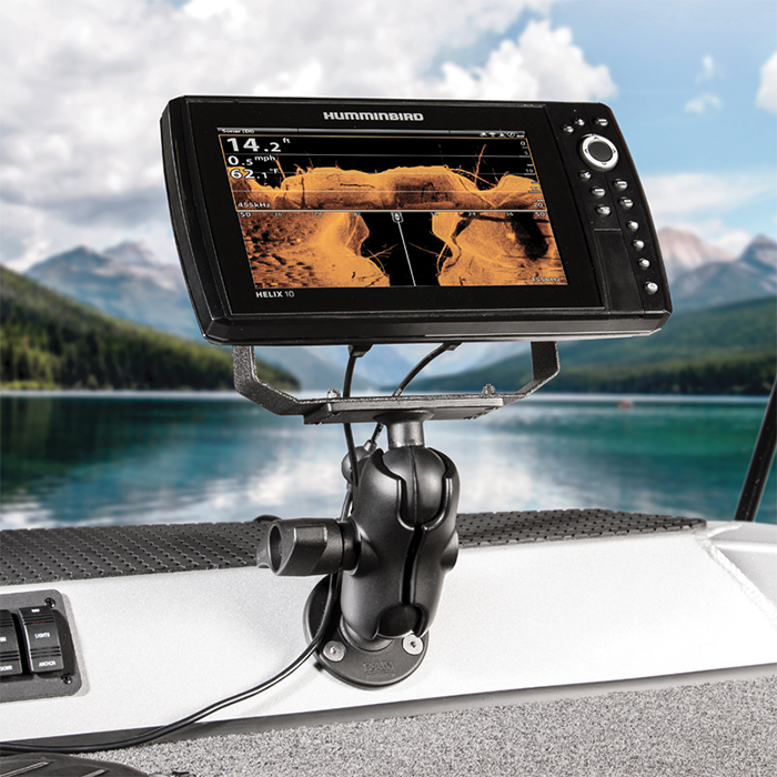 RAM Mounts Drill-Down Ball Mount for Humminbird Helix/Solix