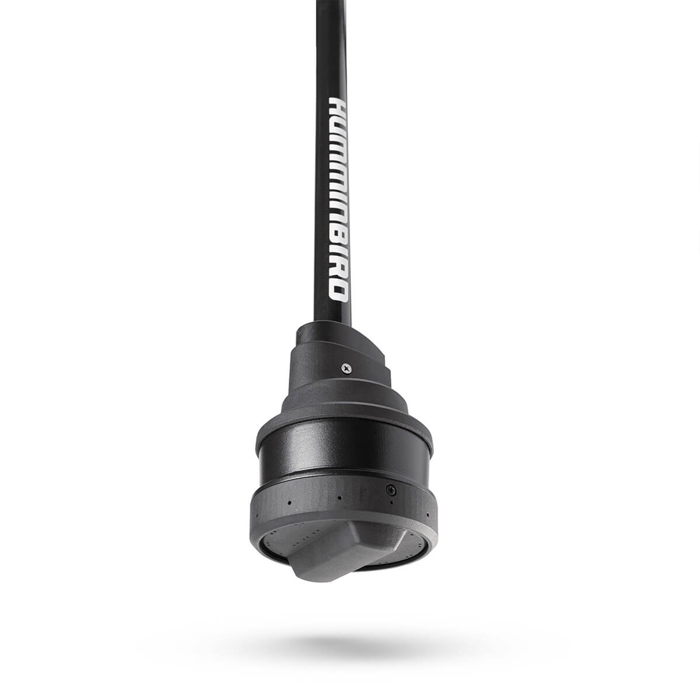 Humminbird MEGA 360 (No Mount) - 411580-1 marine electronics device featuring a black, cylindrical transducer head with Humminbird branding, designed for use in advanced fishing tackle systems.
