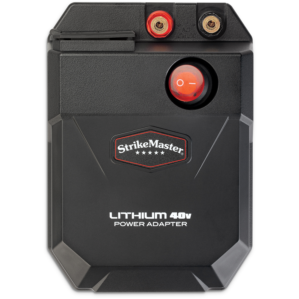 Strikemaster Lithium 40V Power Adapter (Battery Sold Separately)