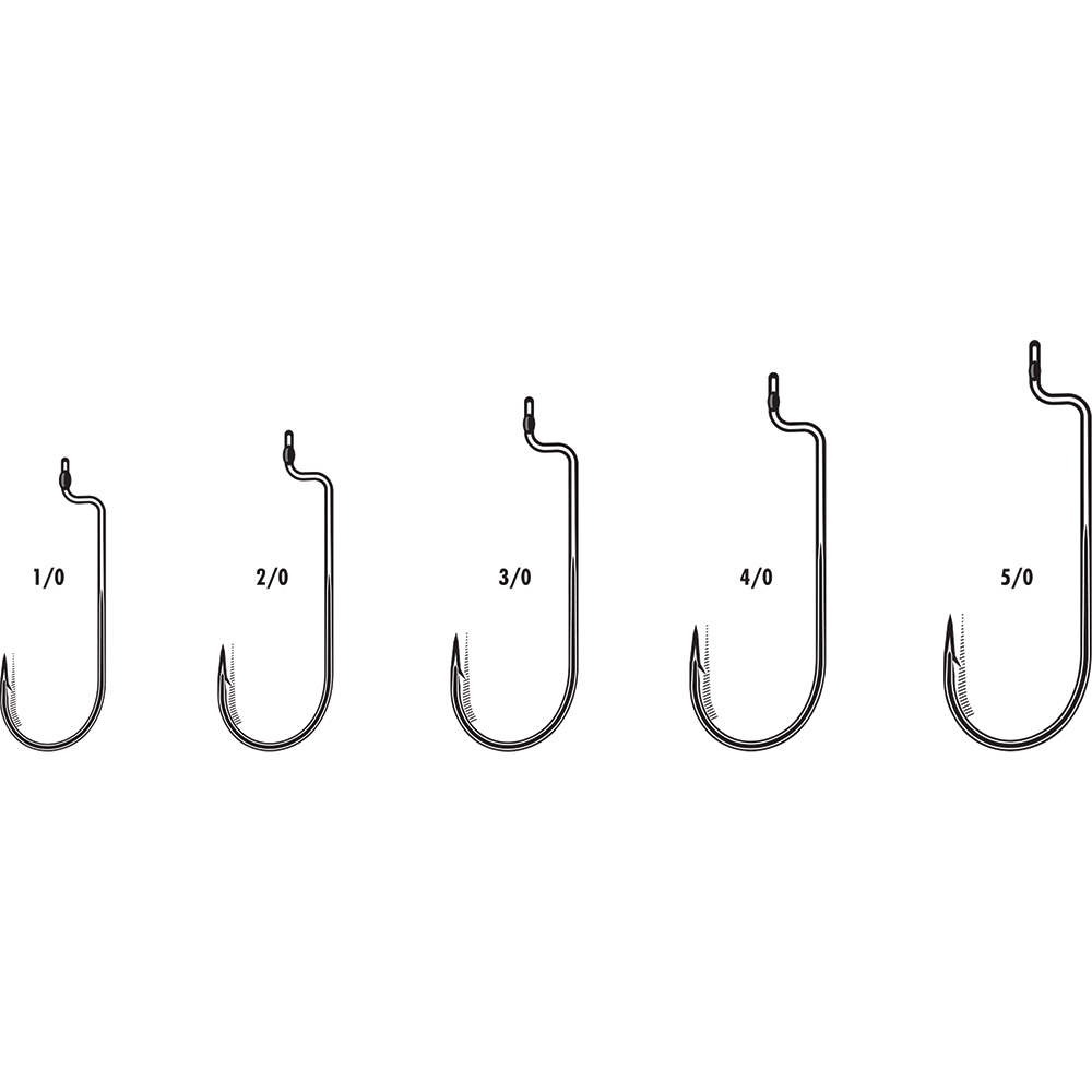 VMC RedLine Series Hybrid Worm Hooks