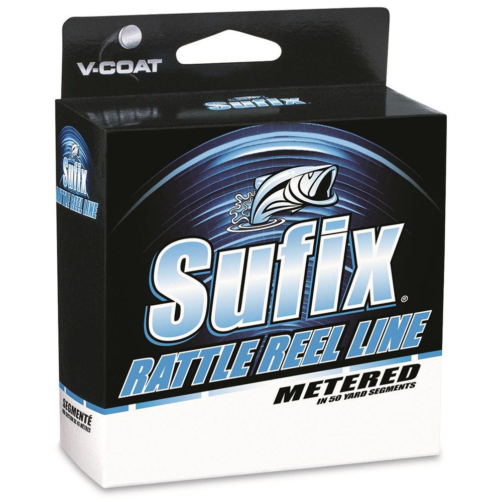 Sufix Ice Metered V-Coat Rattle Reel Line