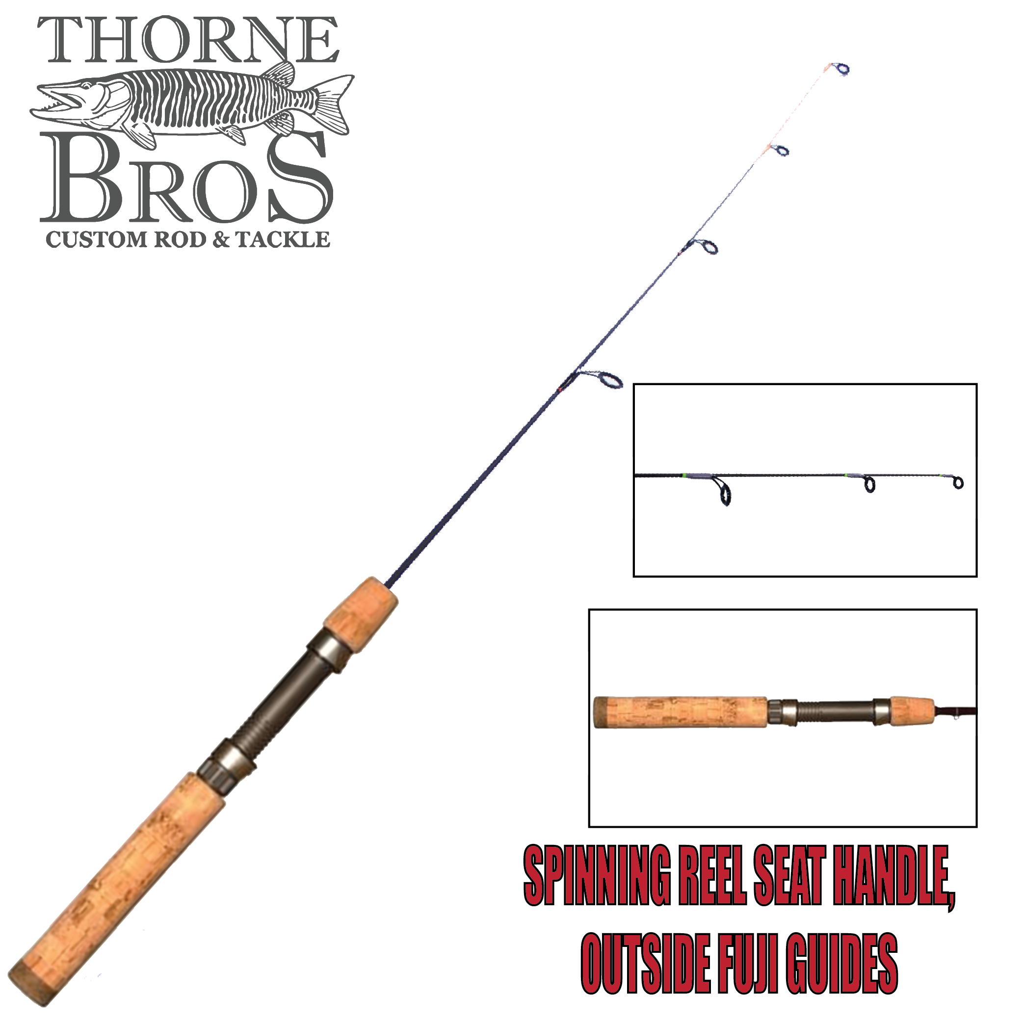 Thorne Brothers Custom Ice Rod - Dead Stick Options (7553440321)
