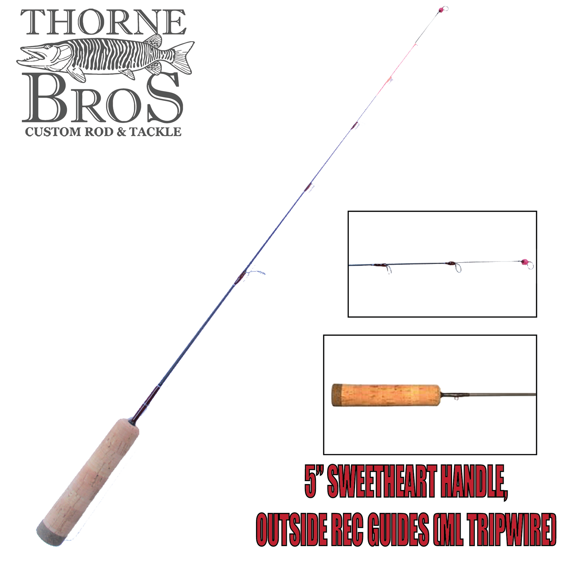 Thorne Brothers Custom Ice Rod -  Tripwire Options (7559831809)