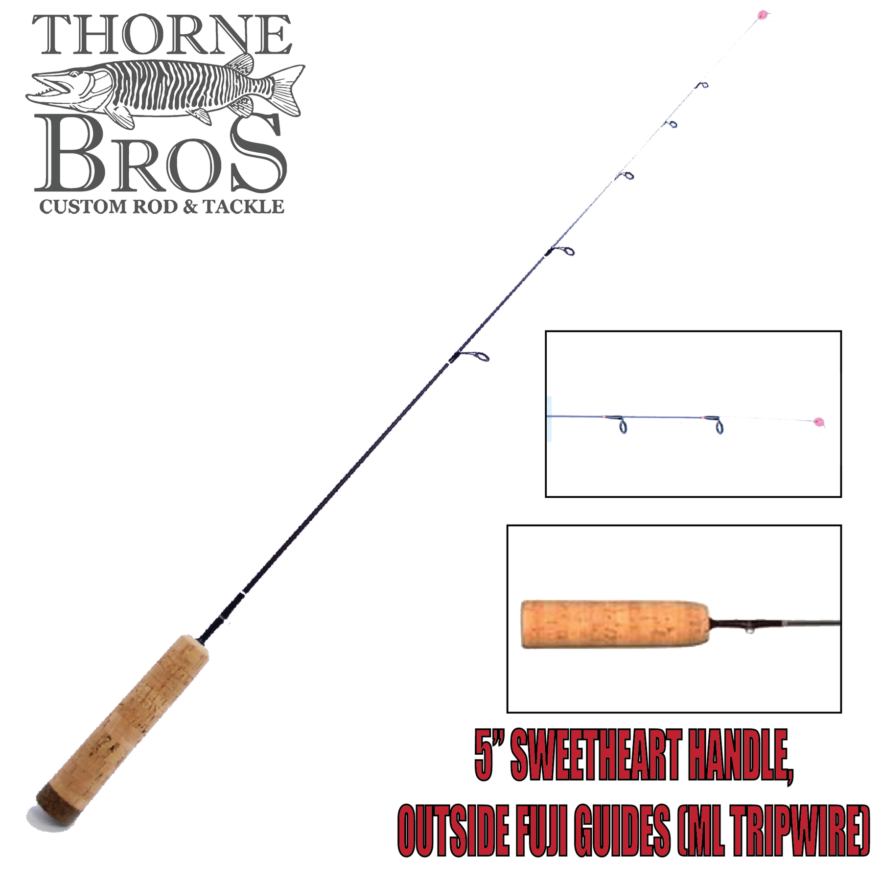 Thorne Brothers Custom Ice Rod -  Tripwire Options (7559831809)