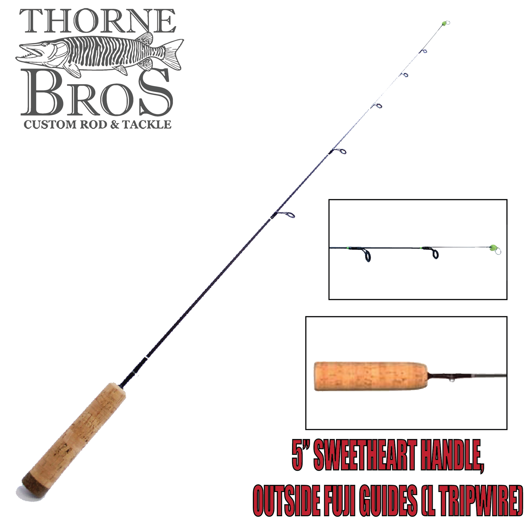 Thorne Brothers Custom Ice Rod -  Tripwire Options (7559831809)