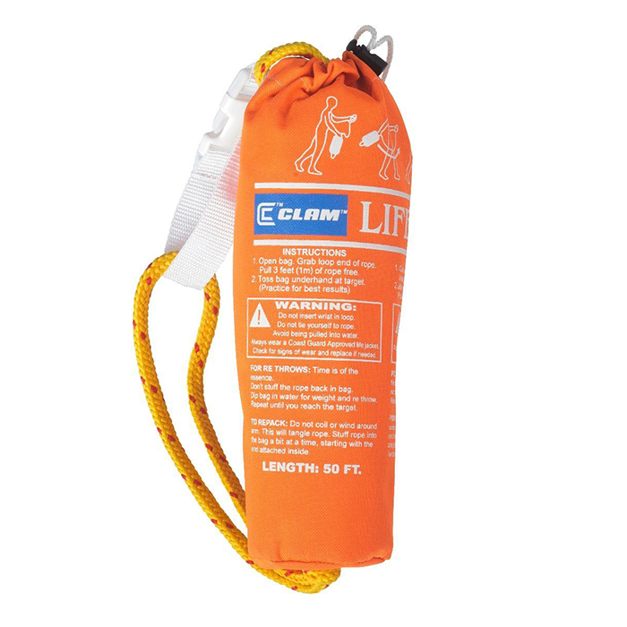 Clam Emergency Throw Rope - 9558