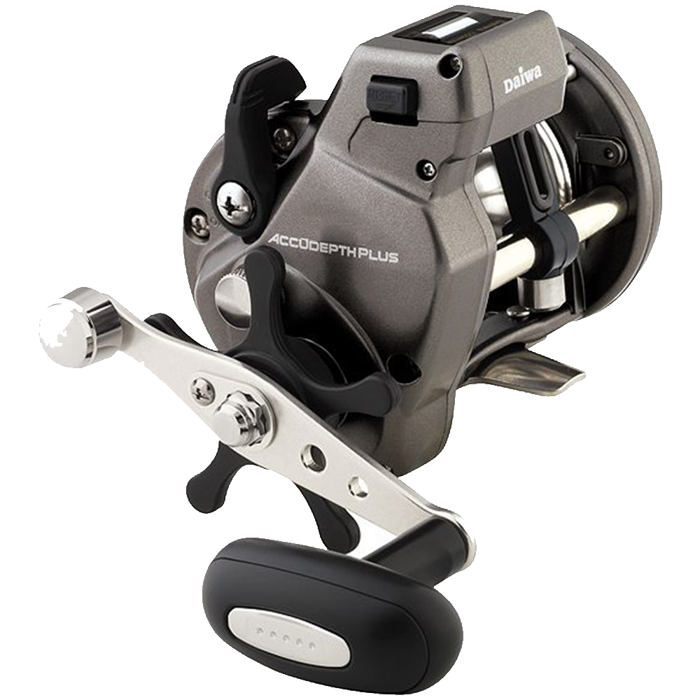 Daiwa AccuDepth 15 Digital Line Counter Reel, Left, Baitcasting Reels -   Canada