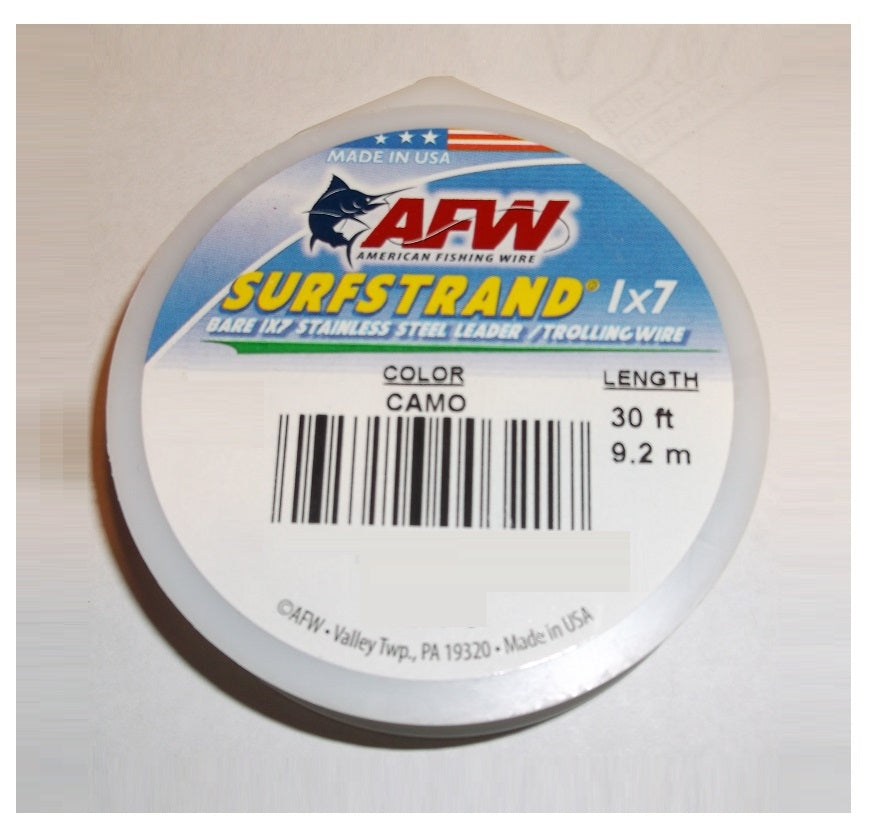 AFW Surfstrand Bare Stainless Steel Leader Material