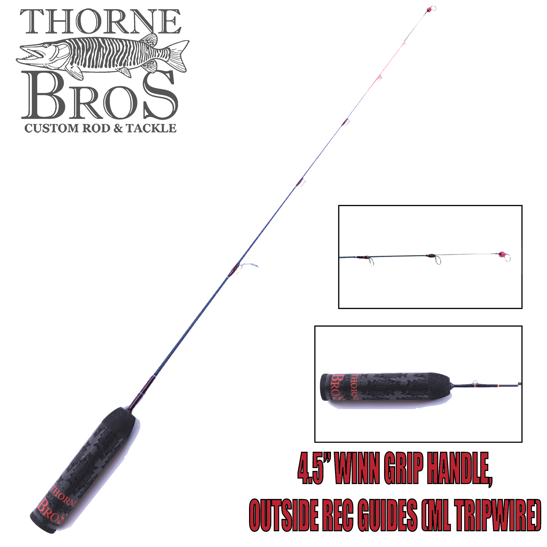 Thorne Brothers Custom Ice Rod - Tripwire Options (7559831809)
