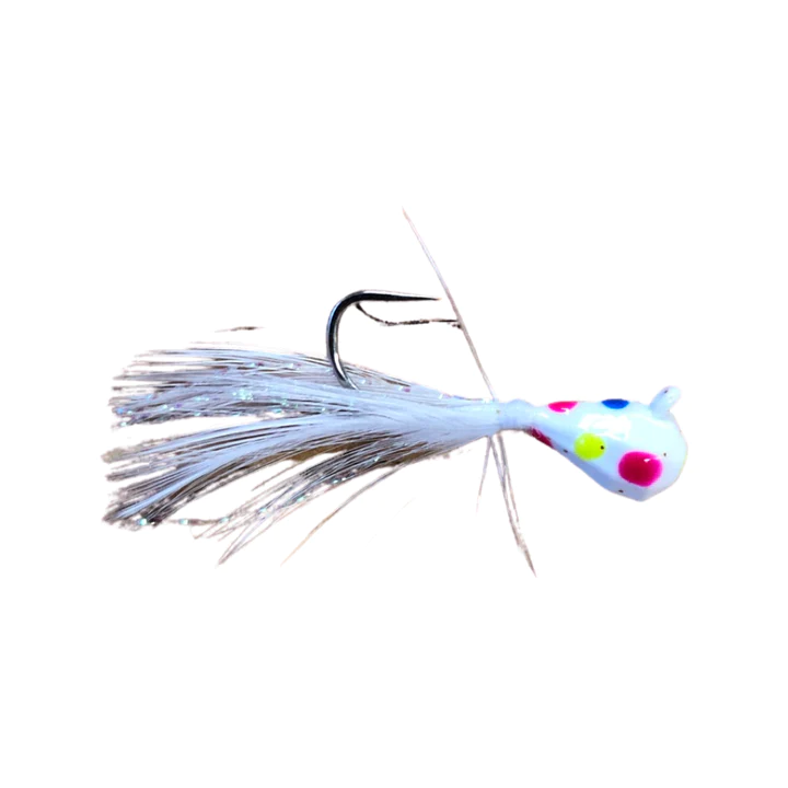 Mission Tackle Dub'l D Tungsten Panfish Feather Jig