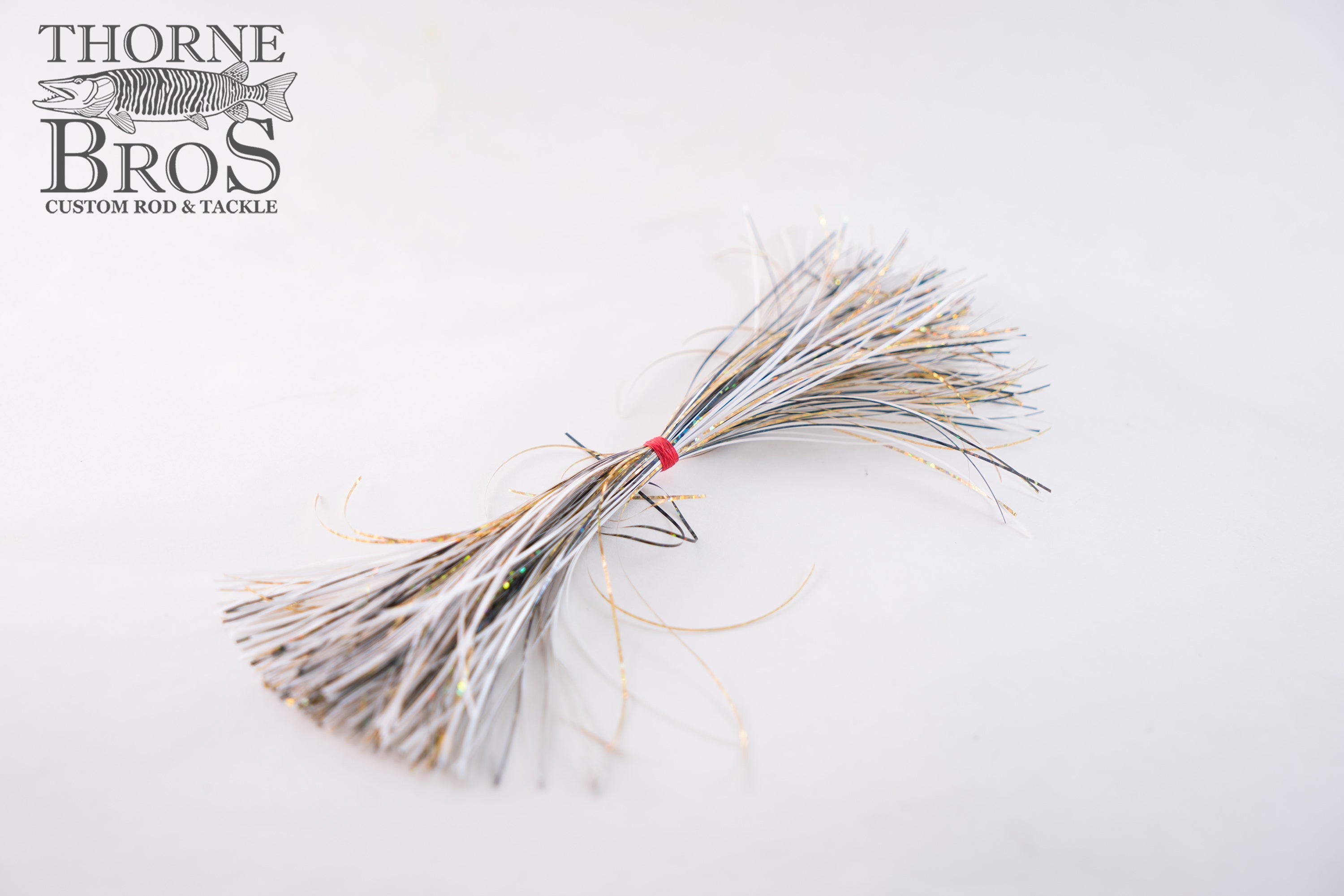 Skirt-Thorne Brothers Pre-Tied Tinsel Snow White Tinsel Series (1296448913482)
