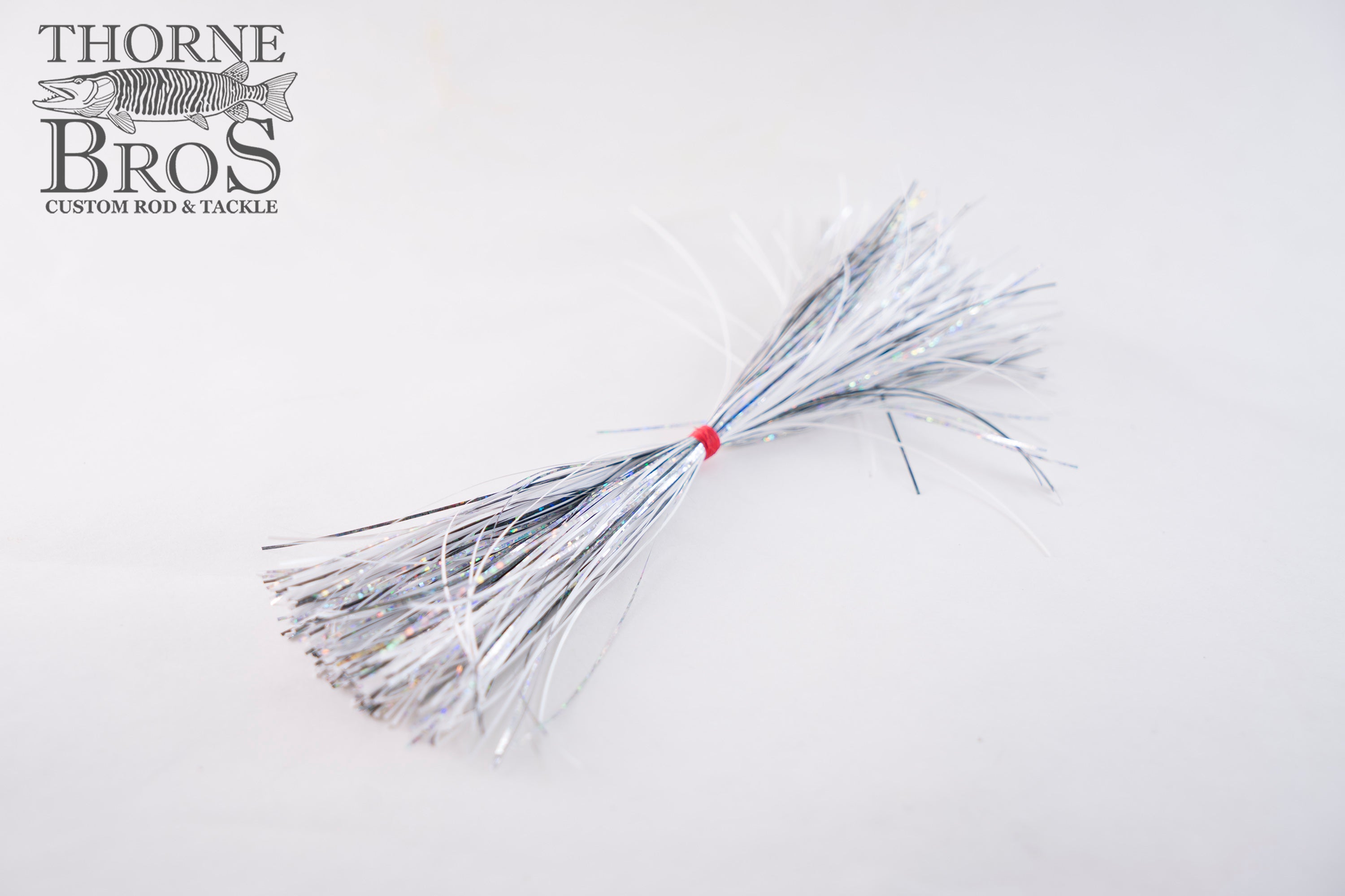 Skirt-Thorne Brothers Pre-Tied Tinsel Snow White Tinsel Series (1296448913482)