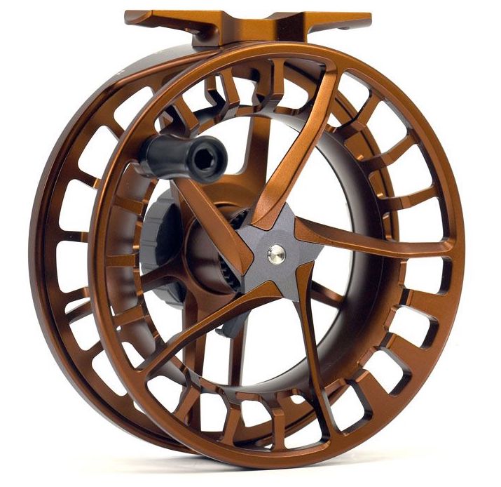 anodized fly reel Lamson Litespeed F -5+ Fly Reel Whiskey