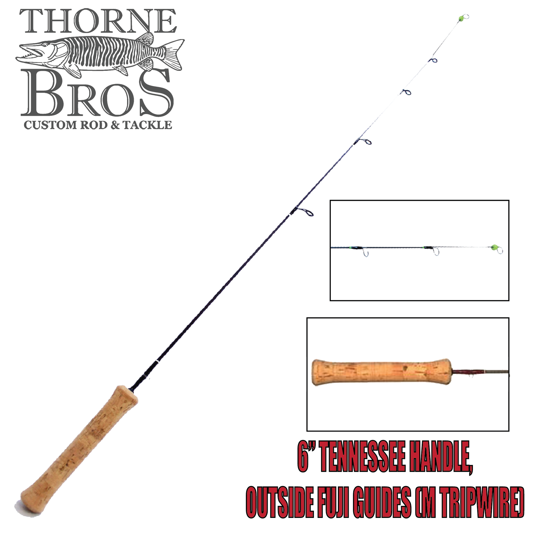 Thorne Brothers Custom Ice Rod -  Tripwire Options (7559831809)