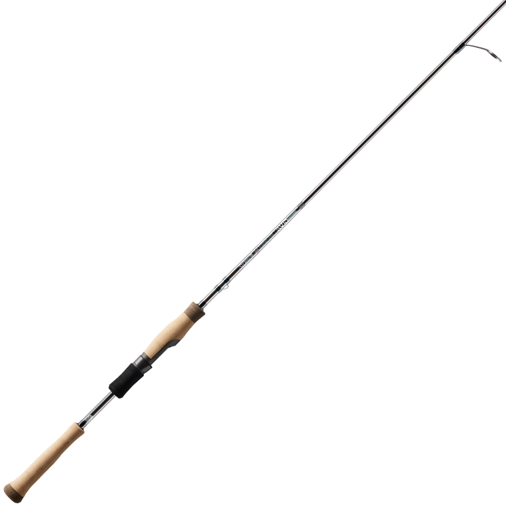 st croix 8 6 one piece hair jig spinning rod St. Avid Series Walleye Bass Fishing Best Cheap fish pro trolling rod holder with an X Model:SX 5.3 G2ngp RH-BK