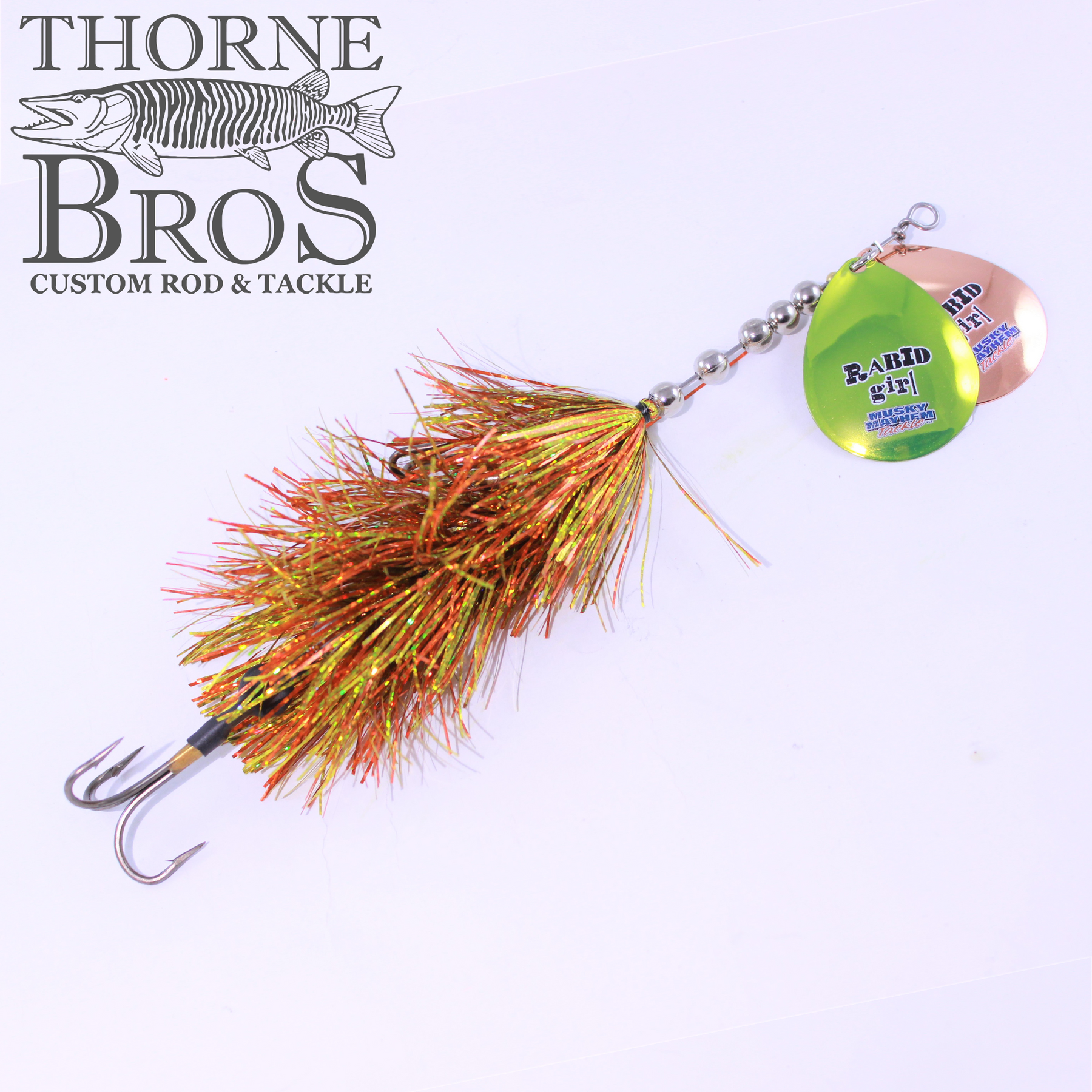 Musky Mayhem Rabid Girl 8" - Double Blades