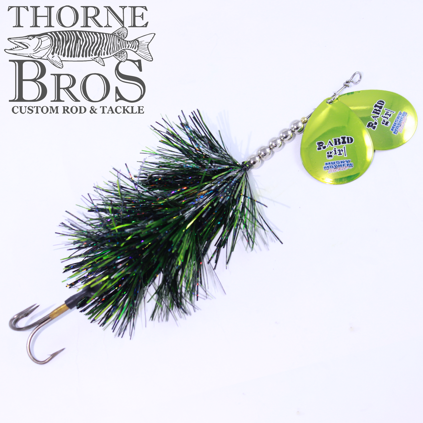 Musky Mayhem Rabid Girl 8" - Double Blades