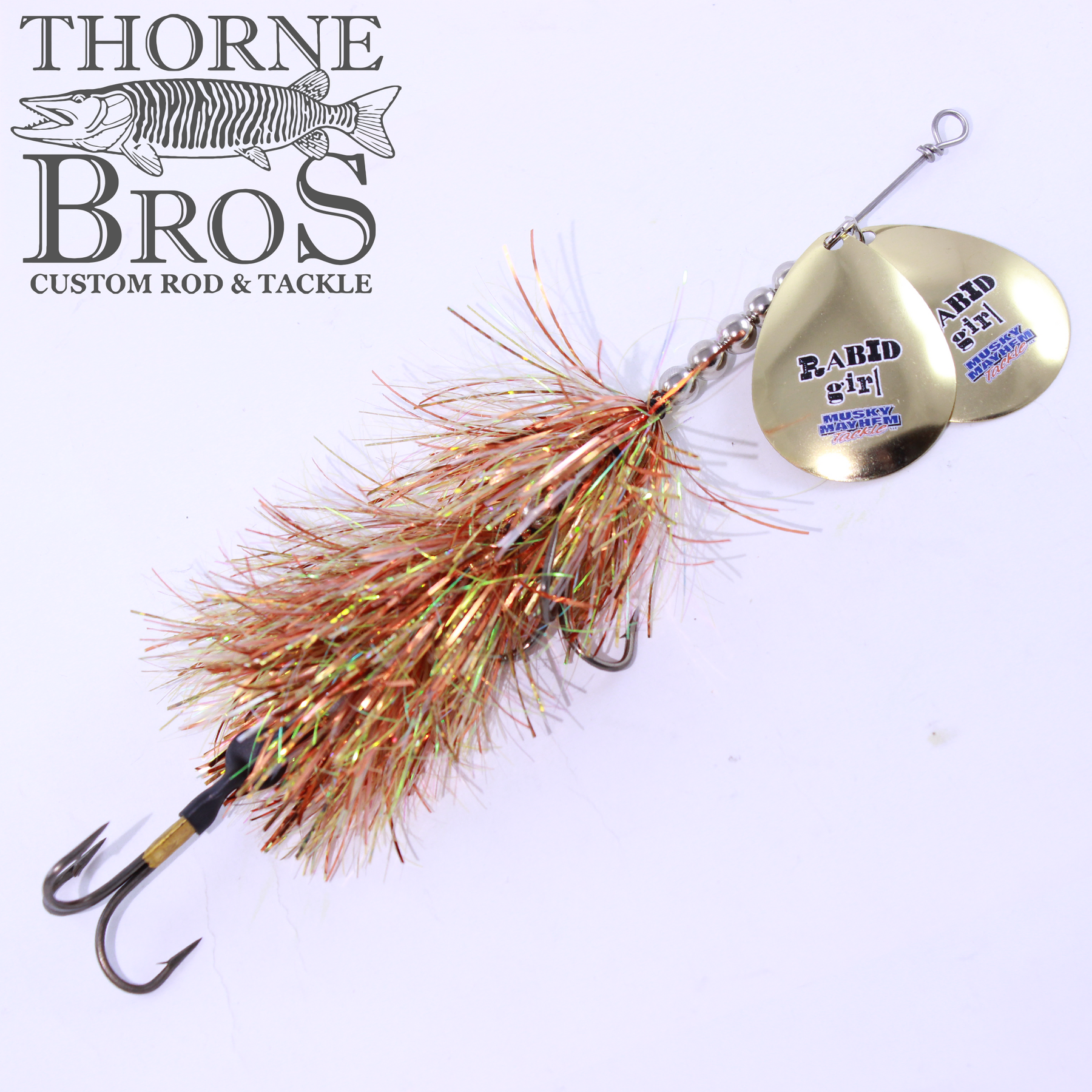 Musky Mayhem Rabid Girl 8" - Double Blades