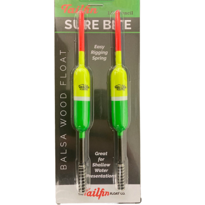 Tailfin - Pencil - Sure Bite Spring & Slip Float