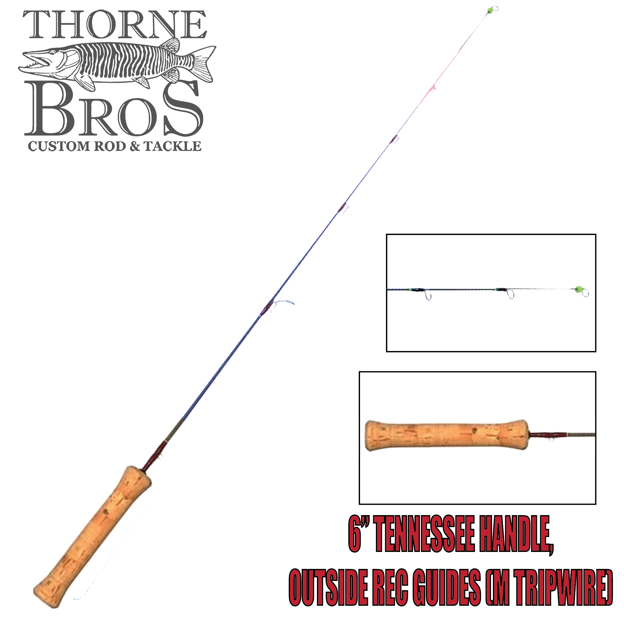 Thorne Brothers Custom Ice Rod - Tripwire Options (7559831809)