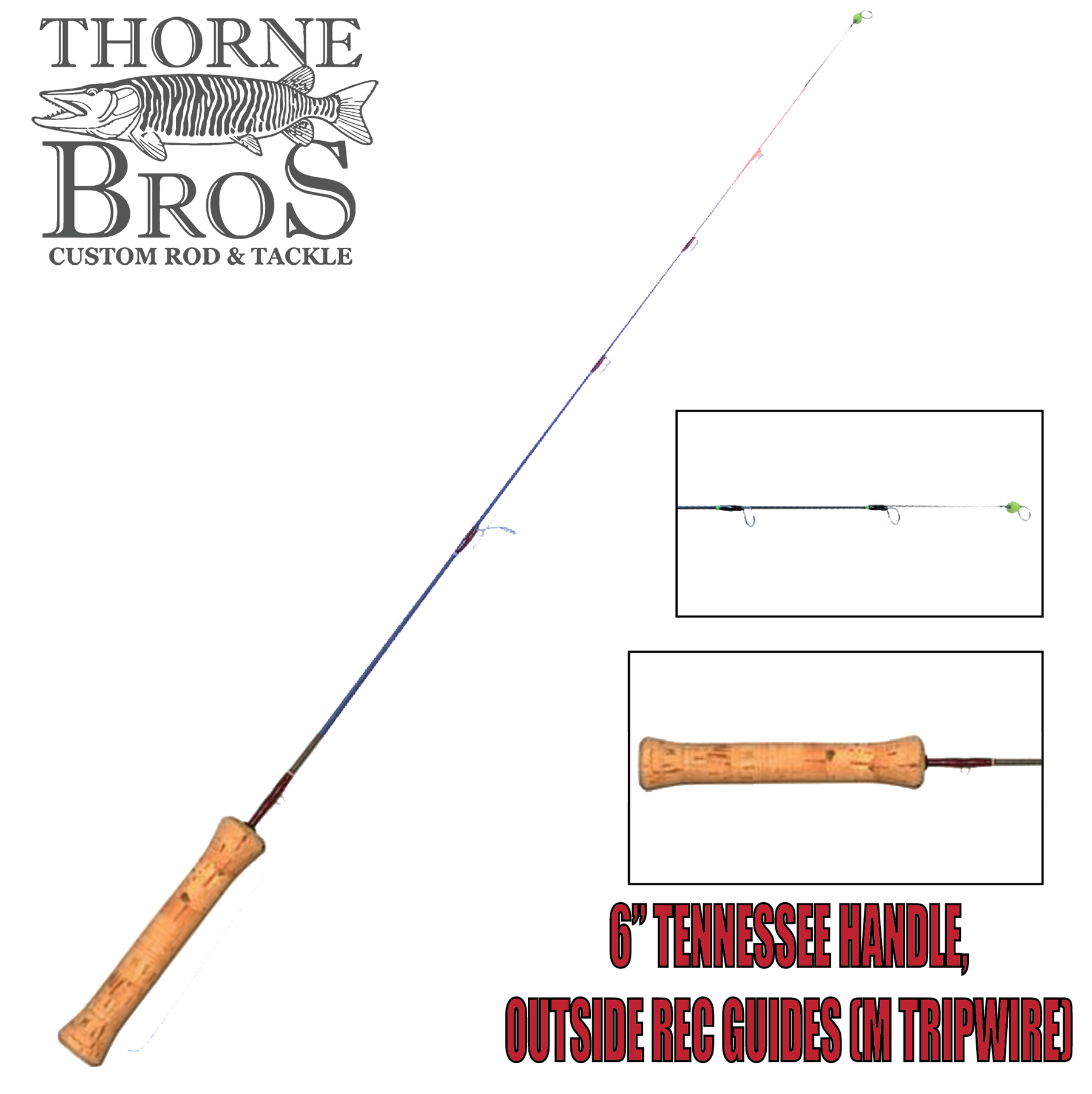 Thorne Brothers Custom Ice Rod -  Tripwire Options (7559831809)