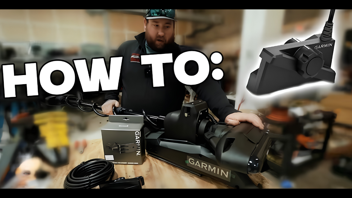 How to Mount Garmin LiveScope (LVS34/42/44) to a Garmin Kraken