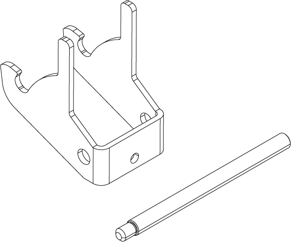 Lowrance REAR LATCH KIT 000-15287-001